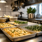 Unique focaccia grape flour
