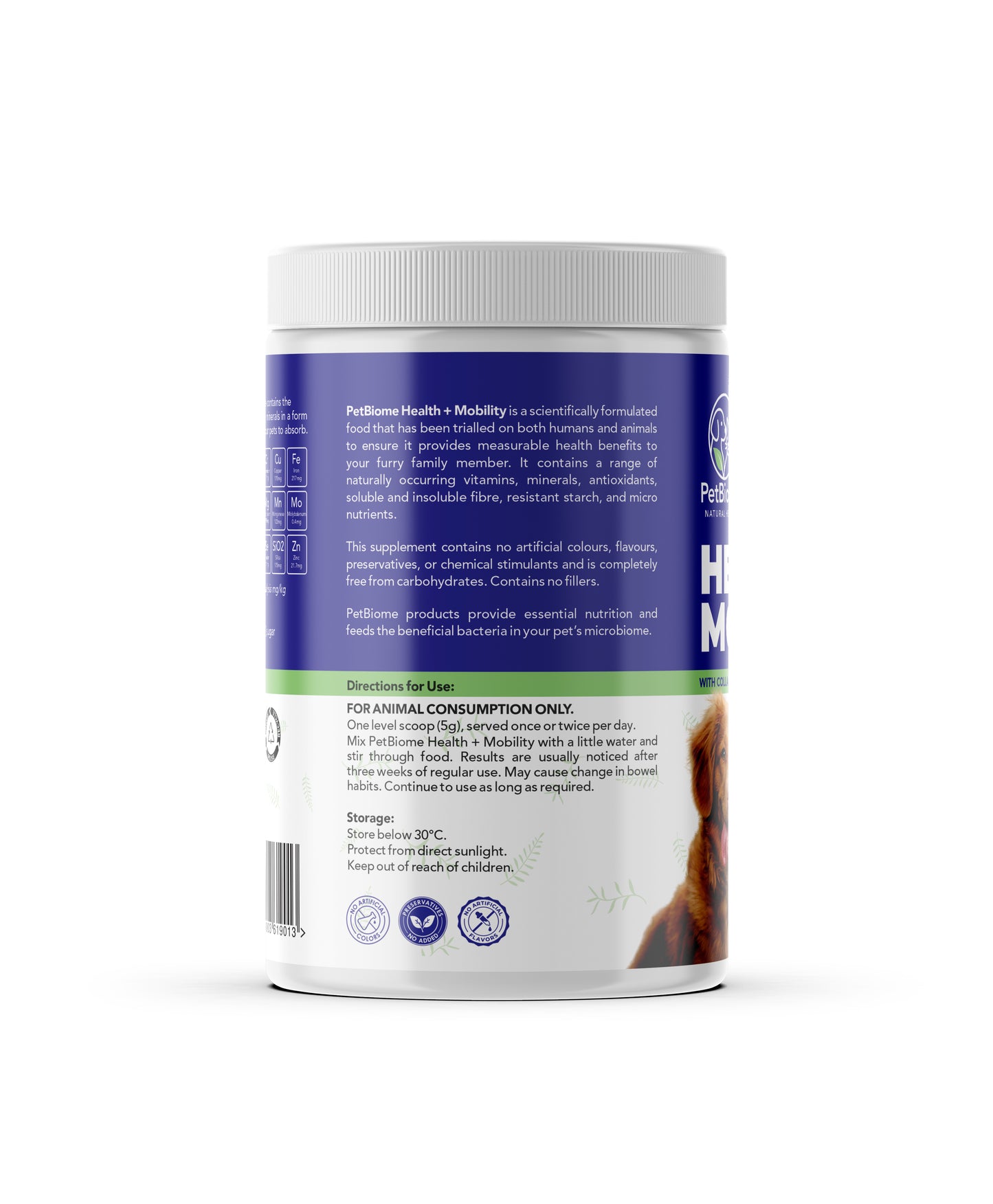 PetBiome: Health + Mobility (3 MONTH SUPPLY)